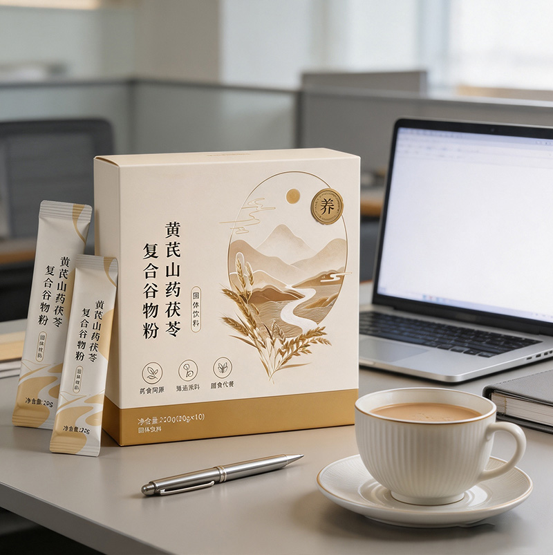 黄芪山药茯苓粉免煮四神汤粉莲子茯苓芡实儿童成人果蔬纤维粉OEM