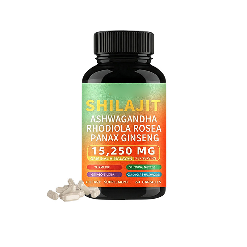 Shilajit Ginseng Capsules | Shilajit Ginseng Supplement Contract Manufacturing Private Label