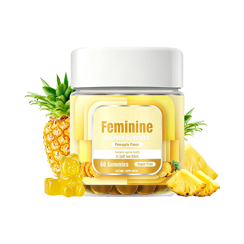 跨境女性平衡益生菌软糖含蔓越莓补充剂Feminine Balance Gummies OEM